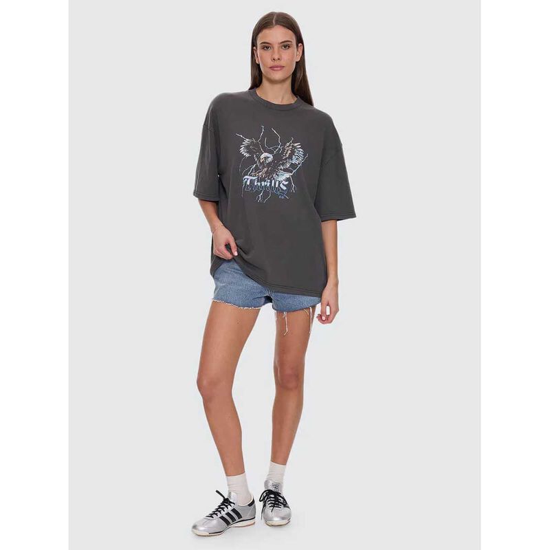 Thrills Run For The Hills Oversized Tee image number 3